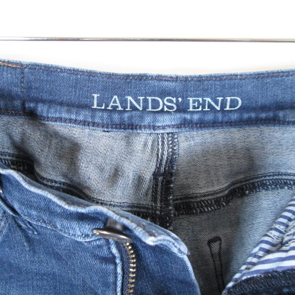 Lands' End Womens Mid-Rise Skinny Blue Jeans Size 6 Pre-owned Good Condi… - Picture 4 of 10